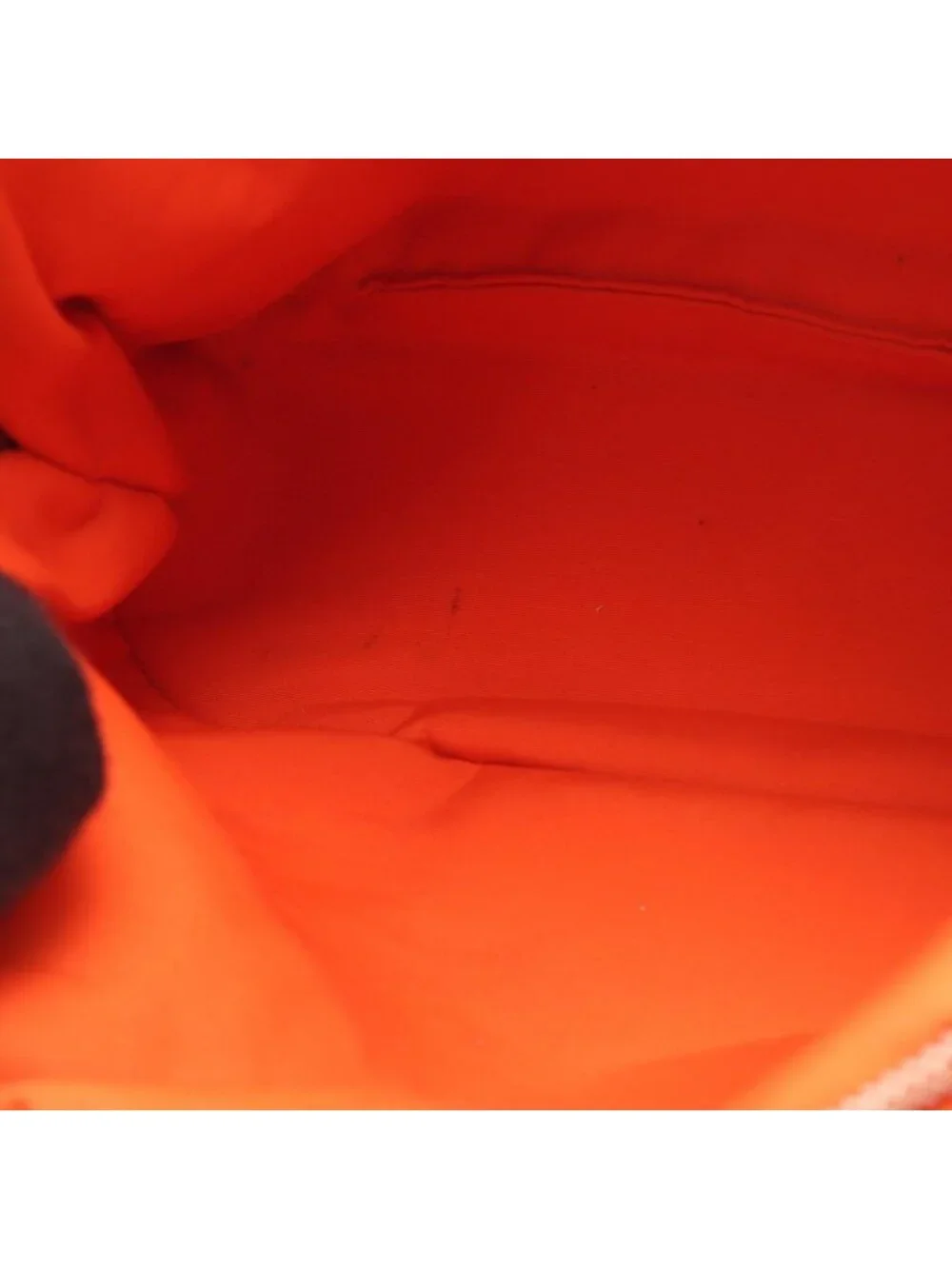 Hermes Pouch Bolide 20 Mini Orange Fu Canvas